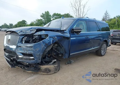 2020 Lincoln Navigator L Reserve из США, поврежденный, VIN 5LMJJ3LT2LEL18114